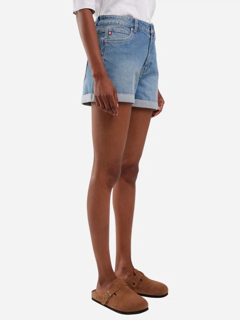 Spodenki damskie jeansowe Big Star Ayako 498 W28 Jasnoniebieskie - obraz 3