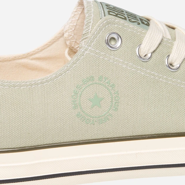 Чоловічі кеди низькі Big Star RR174615 43 Зелені (5900714853433) - зображення 4