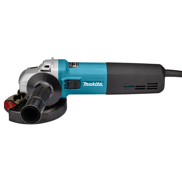 Профессиональная угловая шлифмашина Makita 9565 CVR: 1400 Вт, Ø диска 125х22, 23 мм, 12000 об/мин - изображение 7