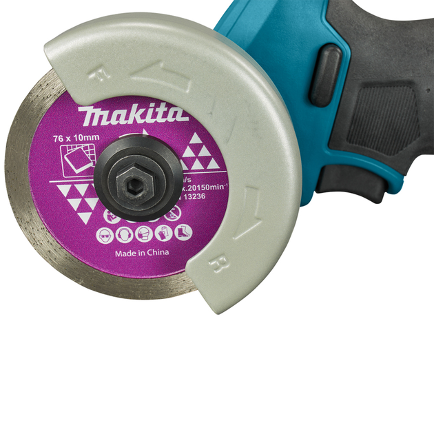 Професійна акумуляторна відрізна машина Makita DMC300Z : без АКБ, диск Ø 76 мм - зображення 2