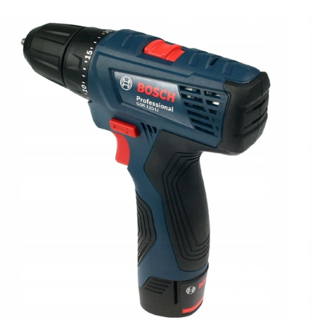 Аккумуляторный шуруповерт Bosch GSR 120 LI (06019G8000) : 30/13 Нм, 1300 об/мин, 2 АКБ 12 В / 2 Ач Li-ion - Фото 5 Аккумуляторный шуруповерт Bosch GSR 120 LI (06019G8000) : 30/13 Нм, 1300 об/мин, 2 АКБ 12 В / 2 Ач Li-ion - изображение 5