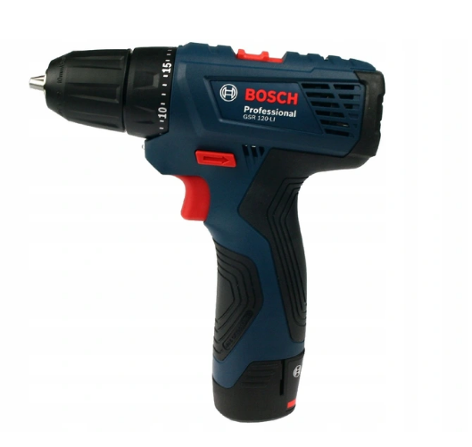 Аккумуляторный шуруповерт Bosch GSR 120 LI (06019G8000) : 30/13 Нм, 1300 об/мин, 2 АКБ 12 В / 2 Ач Li-ion - Фото 6 Аккумуляторный шуруповерт Bosch GSR 120 LI (06019G8000) : 30/13 Нм, 1300 об/мин, 2 АКБ 12 В / 2 Ач Li-ion - изображение 6