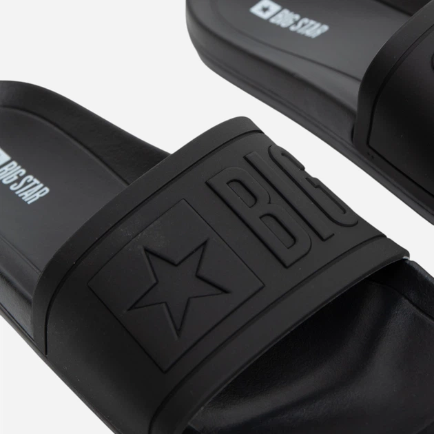 Чоловічі шльопанці для пляжу Big Star DD174690 43 Чорні (5900714076115) - зображення 4