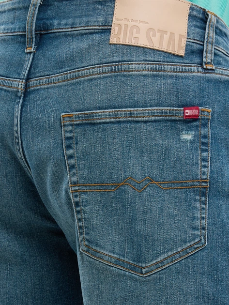 Шорти джинсові короткі чоловічі Big Star Aden 496 W31 Сині (5900714824594) - зображення 6