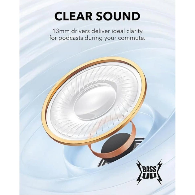 Навушники TWS Anker SoundCore K20i Blue - Фото 7 Навушники TWS Anker SoundCore K20i Blue - зображення 7