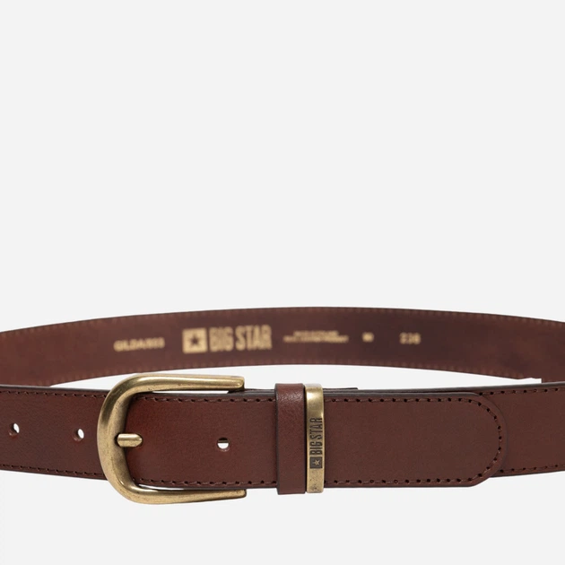 Pasek damski skórzany Big Star Gilda 803 S Brązowy - obraz 4