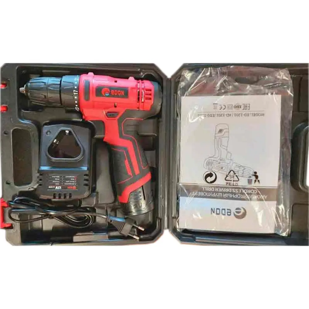 Аккумуляторный шуруповерт EDON ED-1201 - изображение 2