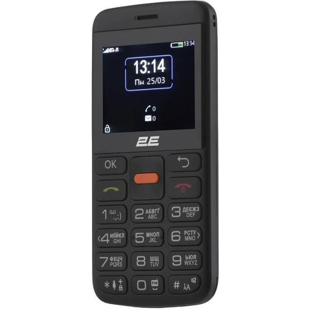 Мобільний телефон (бабушкофон) 2E T180 MAX Black (688130251051) - зображення 2