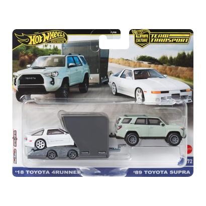 Машинка Premium 2шт Hot Wheels '18 Toyota 4Runner / '89 Supra и