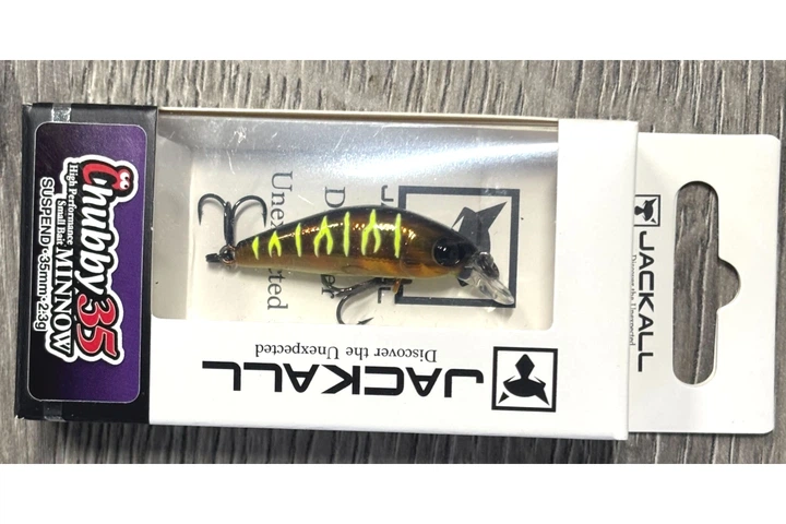 Воблер Jackall Chubby Minnow 35SP 2.3г, колір: Tiger Belly (4106019013) - Фото 1 Воблер Jackall Chubby Minnow 35SP 2.3г, колір: Tiger Belly (4106019013) - зображення 1