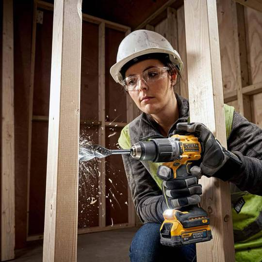 Профессиональная ударная дрель-шуруповерт аккумуляторная DeWALT DCD796E1T : с АКБ 18V 1.7Ah, 70Нм (DCD796E1T) - изображение 2