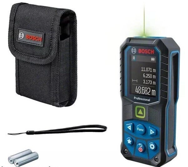 Профессиональный лазерный дальномер Bosch Professional GLM 50-25 G: диапазон 0.05–50 м SDRT_50601072V00 - Фото 1 Профессиональный лазерный дальномер Bosch Professional GLM 50-25 G: диапазон 0.05–50 м SDRT_50601072V00 - изображение 1