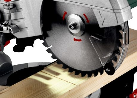 Мощная торцовочная пила Metabo KGS 254 M New : 1.8 кВт, диск 254 мм х 30 мм, 613254000 - изображение 5