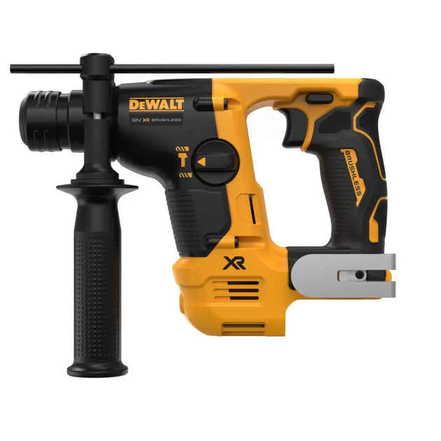 Мощный перфоратор аккумуляторный бесщеточный SDS-Plus DeWALT DCH072N : без АКБ, 1.1 Дж (DCH072N) - изображение 2
