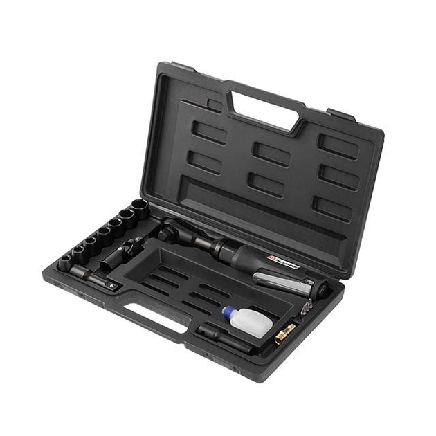 Мощный гайковерт угловой пневматический 1/2" INTERTOOL PT-1110: 69 Нм, 160 об/мин, 6 атмосфер - изображение 10