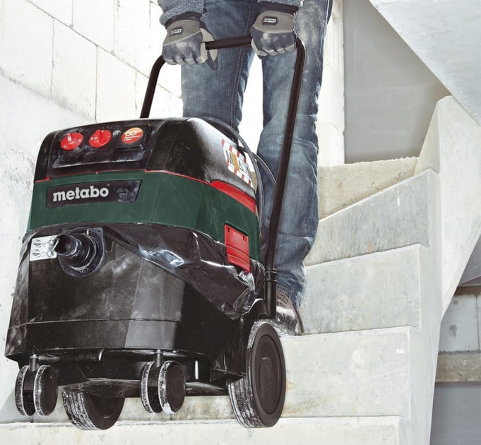 Професійний пилосос Metabo ASR 35 L ACP : 1400 Вт, 35 л, 248 мбар, 3660 л/хв, вага 16 кг - зображення 7