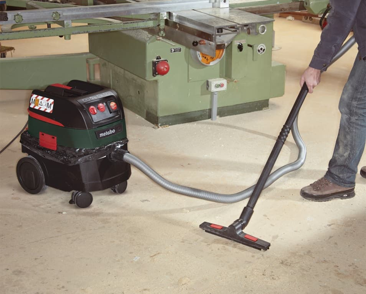 Професійний пилосос Metabo ASR 35 L ACP : 1400 Вт, 35 л, 248 мбар, 3660 л/хв, вага 16 кг - зображення 9
