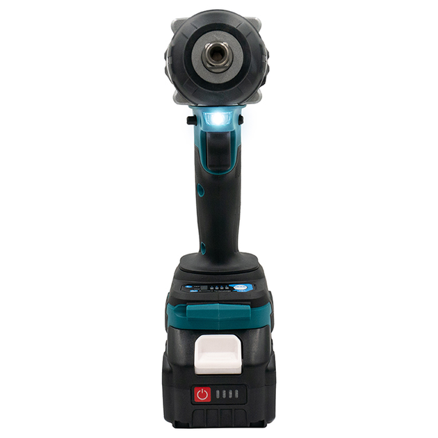 Мощный гайковерт ударный аккумуляторный PROFI-TEC DTW500BL POWERLine: с АКБ 2-шт 20V, 4.0 Aч, 350 Нм - изображение 5