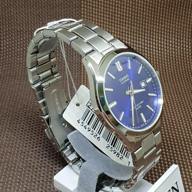 Чоловічий годинник CASIO MTS-100D-2AVDF - Фото 2 Чоловічий годинник CASIO MTS-100D-2AVDF - зображення 2