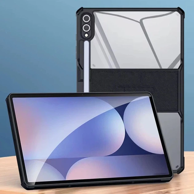 Чохол для планшета Samsung Galaxy Tab S10 Plus (SM-X820/SM-X826)/S9 Plus (SM-X810/SM-X816) 12.4" BeCover Xundd Stand з кріпленням для стилуса Black (BC_713246) - зображення 4