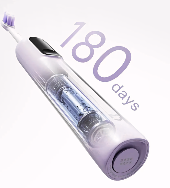 Електрична зубна щітка Mijia Sonic Sweep Electric Toothbrush Pro (MES610) + 2 насадки Violet - зображення 4