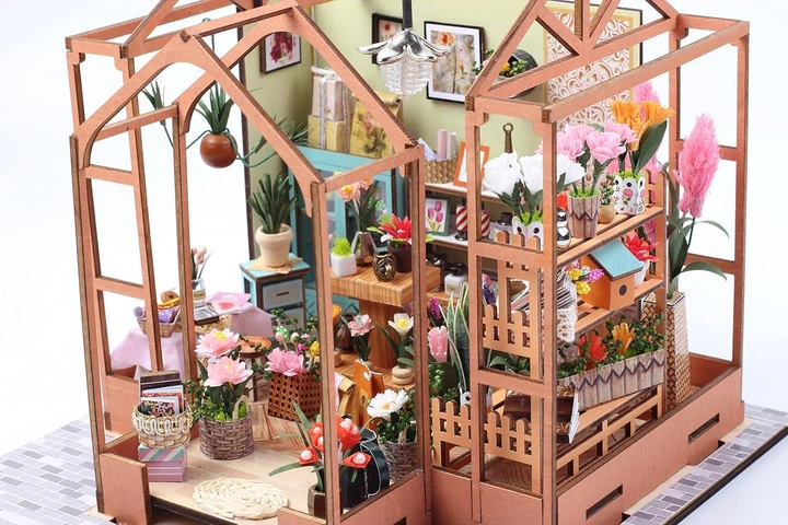 Румбокс DIY конструктор цветочная оранжерея Jenny Greenhouse