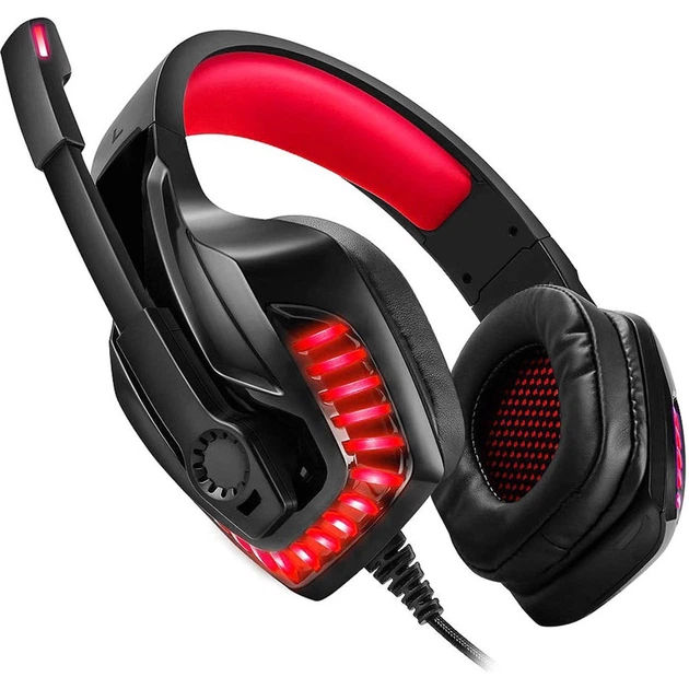 Игровые наушники REAL-EL GDX-7650 Black/Red (EL124100043) [112560] - изображение 5