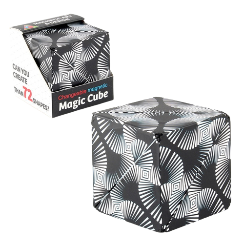 Shape Shifting Box Magnetic Magic Cube | Геометрія ч/б - Фото 2 Shape Shifting Box Magnetic Magic Cube | Геометрія ч/б - зображення 2