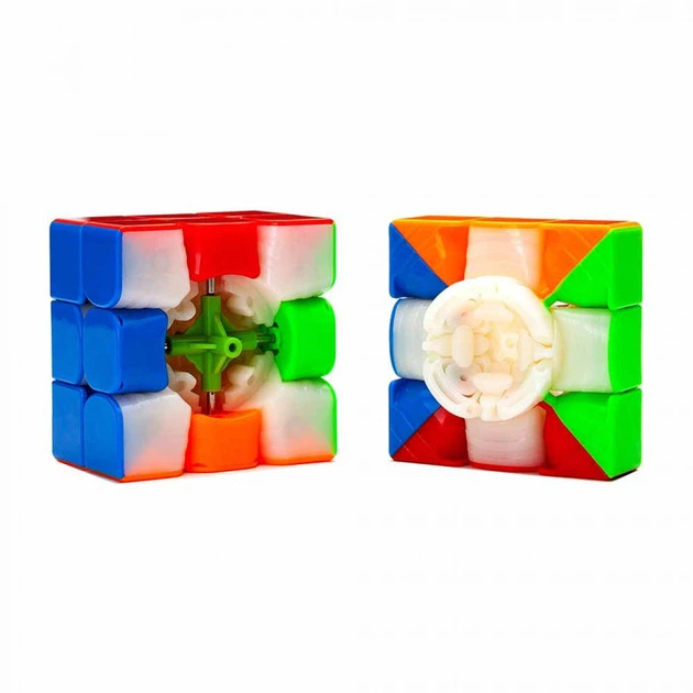 QiYi Thunderclap V3M 3x3 magnetic | Кубик Рубіка 3х3 Тандерклеп магнітний без наліпок - Фото 5 QiYi Thunderclap V3M 3x3 magnetic | Кубик Рубіка 3х3 Тандерклеп магнітний без наліпок - зображення 5