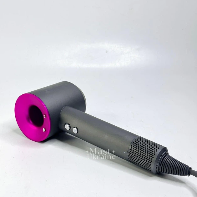 Фен для волос с 6 магнитными насадками Super Hair Dryer 1600Вт, фен-стайлер 6в1 для сушки и укладки волос с 3 температурными режимами и 3 скоростями, компактный фен для создания причесок DS1805-Rose - изображение 6