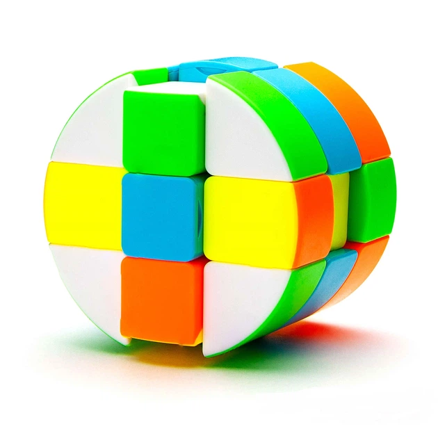 QiYi MoFangGe Cylinder Cube stickerless | Цилиндр куб (скьюб) без наклеек - Фото 4 QiYi MoFangGe Cylinder Cube stickerless | Цилиндр куб (скьюб) без наклеек - изображение 4