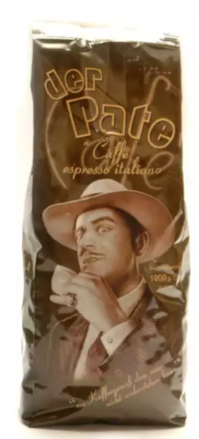 Кава в зернах Lucaffe Der Pate 1 кг (8021103700705) - зображення 1
