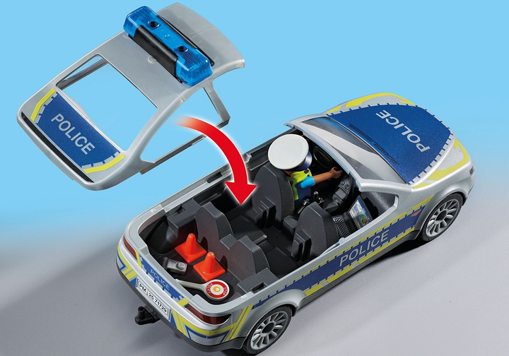 Дитячий ігровий набір Playmobil Патрульна машина поліції 71729 (4008789717290) - зображення 4