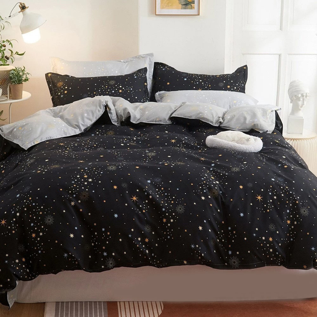Простирадло MirSon Бязь Premium 17-0484 Constellation 240x260 см від Rozetka на платформі USKIDKA Акція на Простирадло MirSon Бязь Premium 17-0484 Constellation 240x260 см від Rozetka