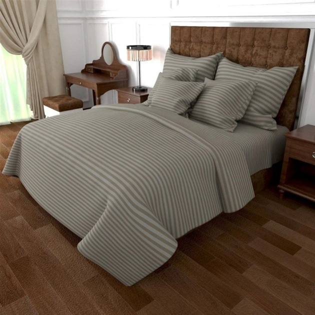 Комплект постільної білизни MirSon Сімейний 2х160х220 17-0601 Stripe Gray Бязь від Rozetka на платформі USKIDKA Акція на Комплект постільної білизни MirSon Сімейний 2х160х220 17-0601 Stripe Gray Бязь від Rozetka