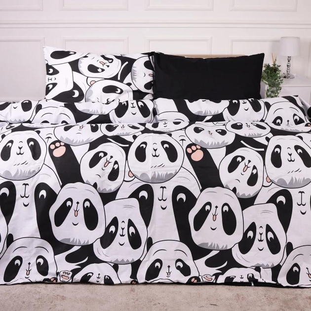 Комплект постільної білизни Mirson 17-4850 Panda Сімейний 2x160x220 см Ranforce Elite від Rozetka на платформі USKIDKA Акція на Комплект постільної білизни Mirson 17-4850 Panda Сімейний 2x160x220 см Ranforce Elite від Rozetka