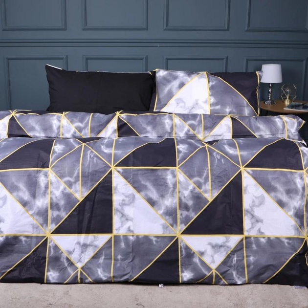 Комплект постільної білизни Mirson Сімейний 160x220 см x 2 шт 17-0734 Black Marble Mosaic Ranforce Elite від Rozetka на платформі USKIDKA Акція на Комплект постільної білизни Mirson Сімейний 160x220 см x 2 шт 17-0734 Black Marble Mosaic Ranforce Elite від Rozetka