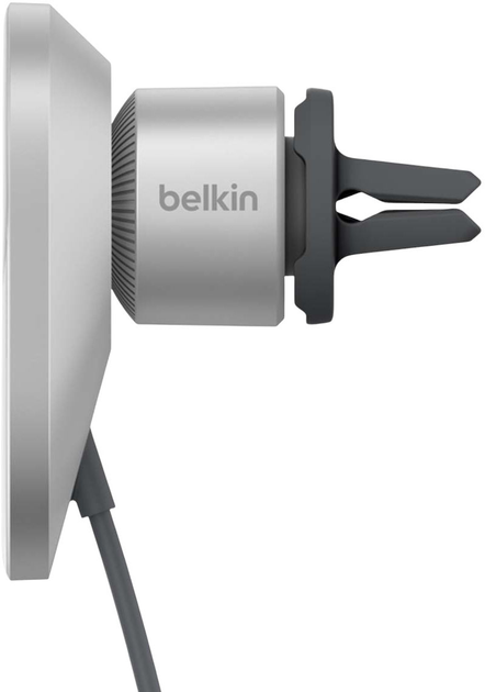 Автомобільний зарядний пристрій Belkin BoostCharge Pro Magnetic Qi2 15W White (WIC008BTGR-V2) - зображення 4