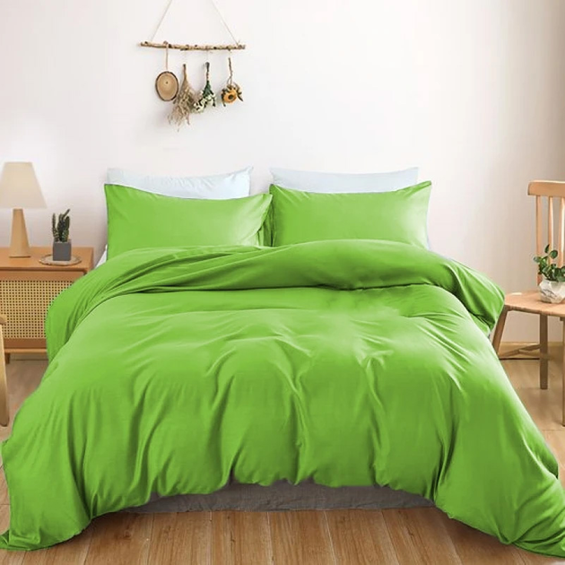 Комплект постільної білизни MirSon Сімейний 2x160x220 см Light Pro 10-013 Lettuce Сатин від Rozetka на платформі USKIDKA Акція на Комплект постільної білизни MirSon Сімейний 2x160x220 см Light Pro 10-013 Lettuce Сатин від Rozetka