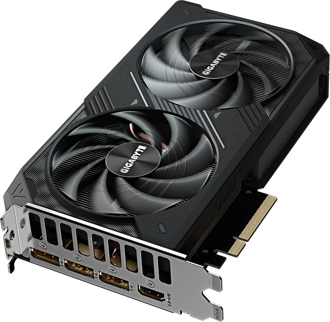 Відеокарта Gigabyte PCI-Ex GeForce RTX 5060 Ti WINDFORCE 8G 8GB GDDR7 (128bit) (2572/28000) (HDMI, 3 x DisplayPort) (GV-N506TWF2-8GD) - зображення 4
