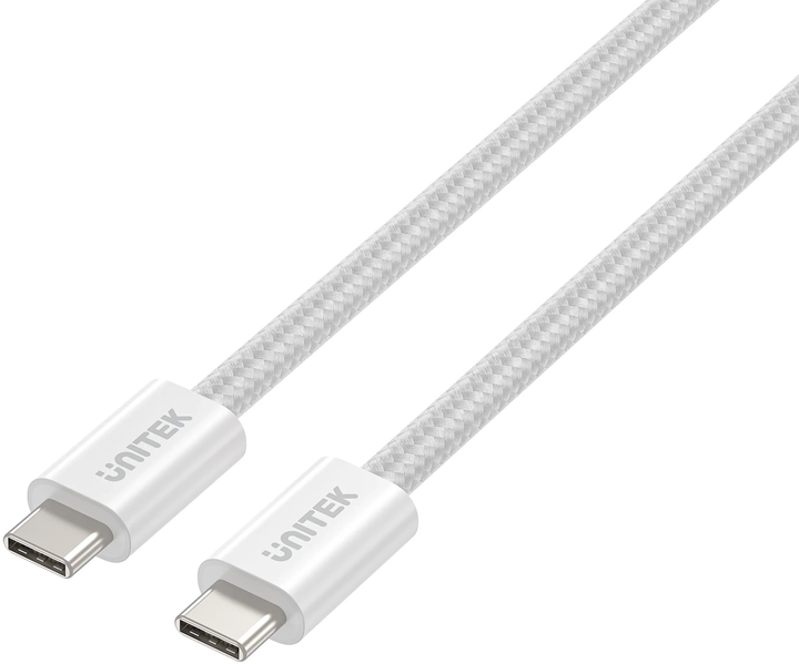 Кабель Unitek 100W Magnetic USB-C Cable White (C14141AWH01-1M) - зображення 3