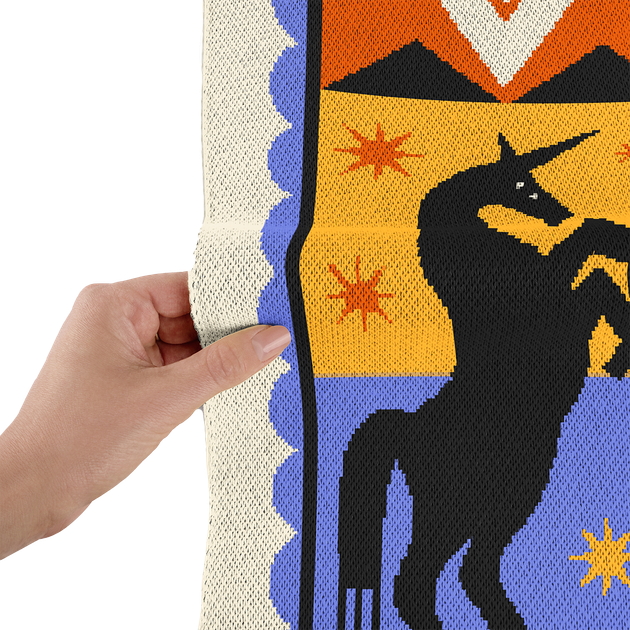 Плед Orner Чарівний світ Бавовна Односпальний 130х170 см в'язаний (orner-2919) - зображення 5