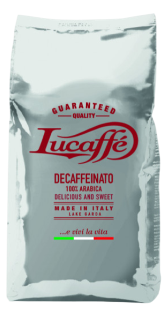Кава в зернах Lucaffe Decaffeinato 700 г (8021103710988) - зображення 1