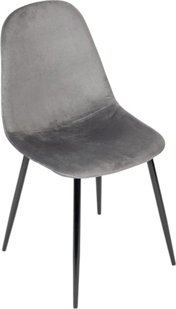 Набір стільців для кухні та вітальні ModernHome by Multistore J933 4 шт Grey (5905817000715) - зображення 6