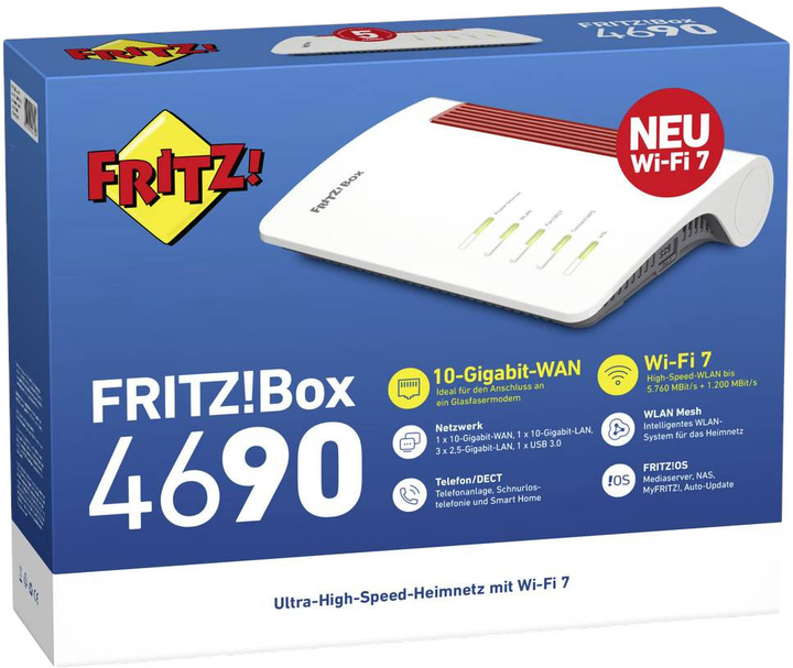 Маршрутизатор AVM FRITZ!Box 4690 (20003082) - зображення 5