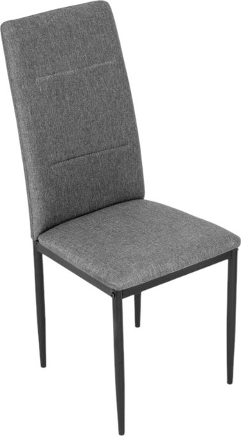Zestaw krzeseł do kuchni i salonu ModernHome by Multistore KJC007 4 szt Grey (5905817000722) - obraz 5