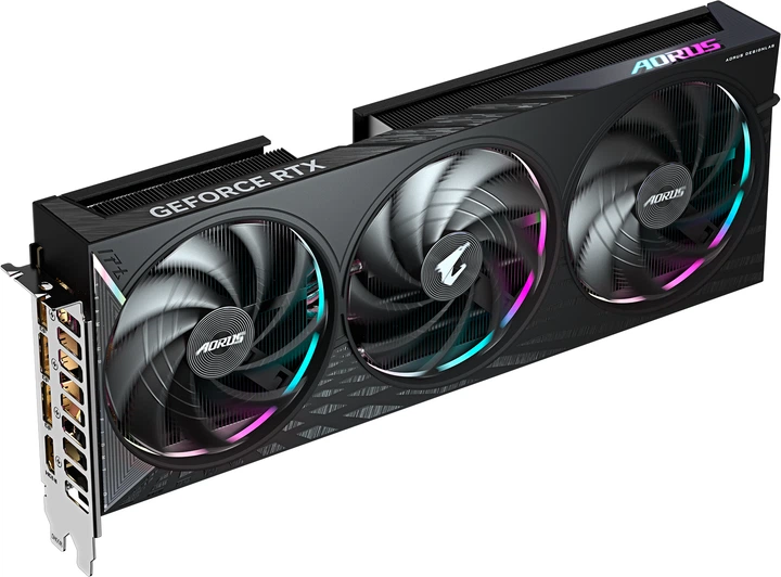 Karta graficzna Gigabyte PCI-Ex GeForce RTX 5060 Ti AORUS ELITE 16G 16GB GDDR7 (128bit) (2722/28000) (HDMI, 3 x DisplayPort) (GV-N506TAORUS E-16GD) - obraz 4