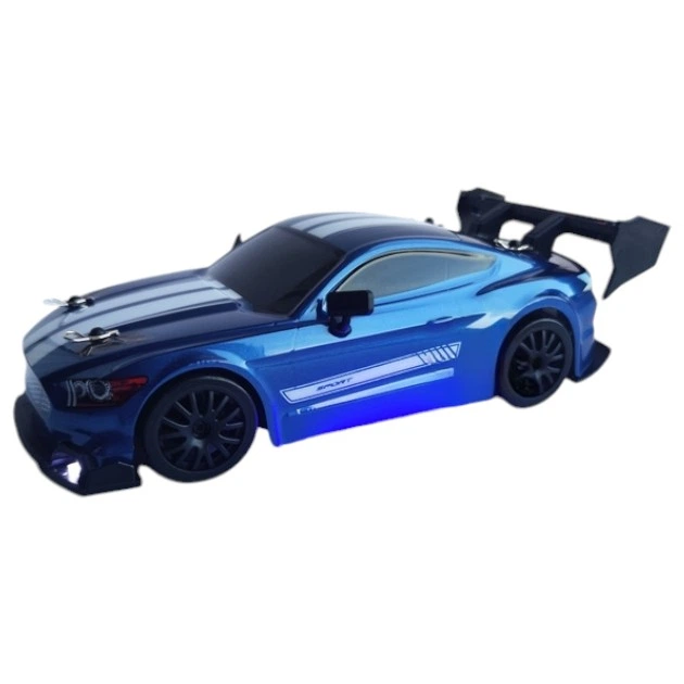 Машинка для дрифта на радиоуправлении 1:24 Ford Mustang 4WD синяя - изображение 5