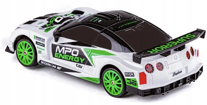 Радиоуправляемая машинка для дрифта 1:24 Nissan Skyline GT-R 4WD, белая - Фото 5 Радиоуправляемая машинка для дрифта 1:24 Nissan Skyline GT-R 4WD, белая - изображение 5