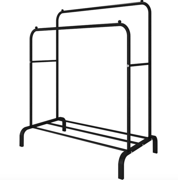 Двойная стойка вешалка для одежды и обуви Loft Rack напольная стальная - изображение 2